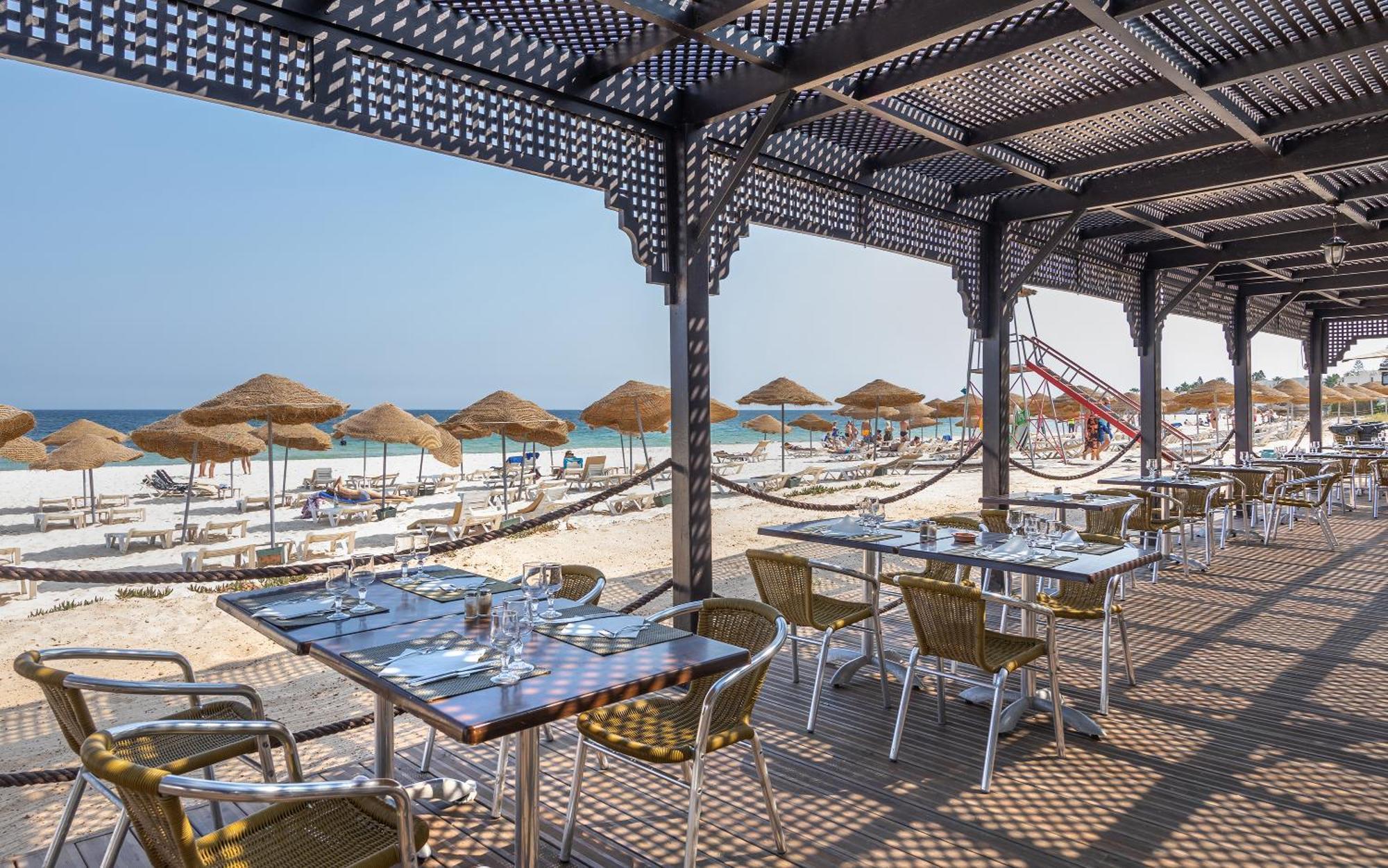 Marhaba Palace Port El Kantaoui Exterior photo Beach restaurant in Egypt
